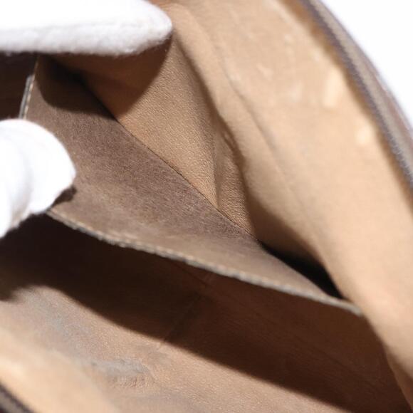 GUCCI GG Supreme Web Sherry Line Bag PVC Beige Gold Red 904 02 047 Auth BA6221 - Picture 11 of 16